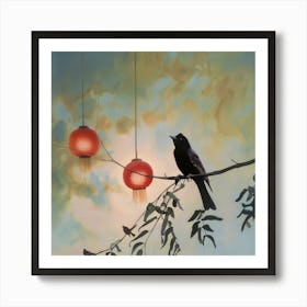 Alone This Evening, I Stare Into The Automn Skies (I) Art Print