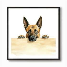 German Shepherd Dog 3 Art Print