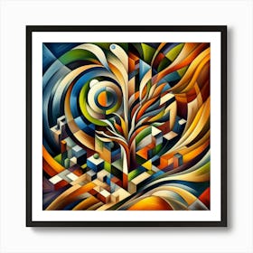 Abstract Painting 38 Art Print