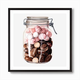 Candy Jar 24 Art Print