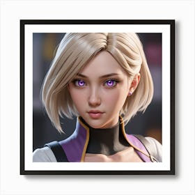 Overwatch Character 1 Art Print