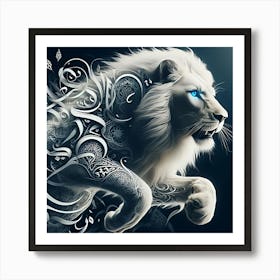 Lion Art Art Print