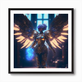 Angel Of War 1 Art Print