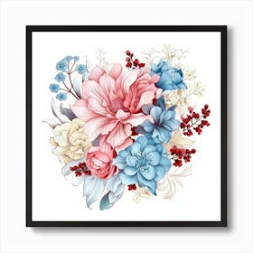 Floral Bouquet 13 Art Print