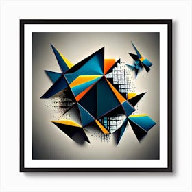 Modern Minimalist Abstract Art Art Print