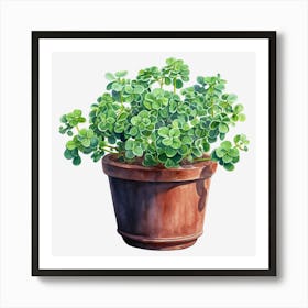 Shamrock 3 Art Print