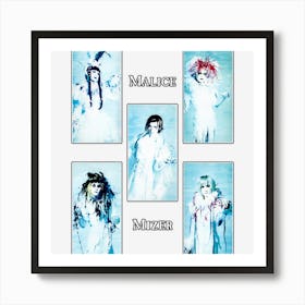 Limited Edition Malice Mizer Le Ciel (Japanese Visual Kei Rock Art Print