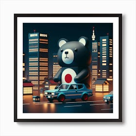 Teddy Bear Art Print