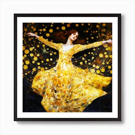 Dancing The Stars - Dance Off Art Print