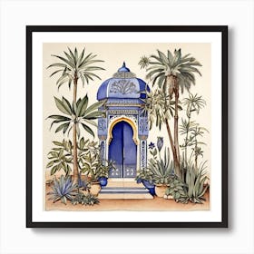 Door To The Garden Art Print