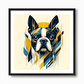 Boston Terrier 02 Art Print