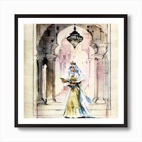 Egyptian Princess Art Print