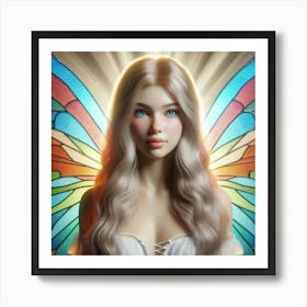 Angel Wings 27 Art Print