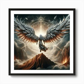 Angel Wings 22 Art Print