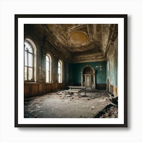 Abandoned Church Art Print