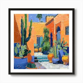 Cactus Garden Art Print