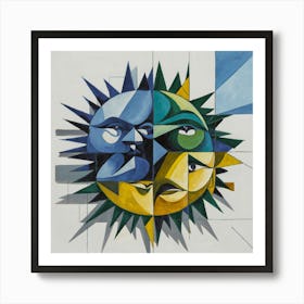 Sun and Moon Art Print