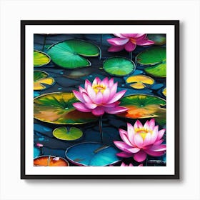 Lotus Flower 52 Art Print