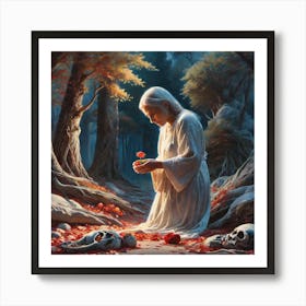 Lord Of The Woods Art Print