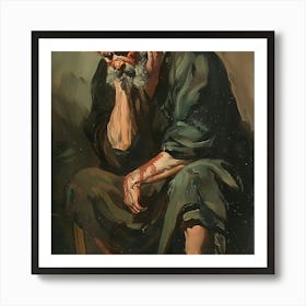 'The Old Man' Art Print