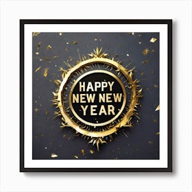 Happy New Year 52 Art Print