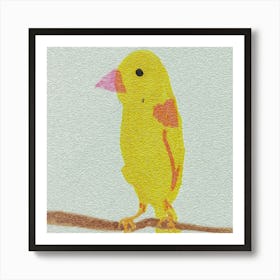 Yellow Finch 1 Art Print