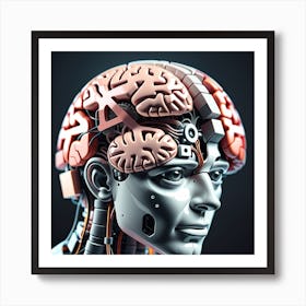 Human Brain 2 Art Print