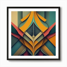 Iconic Medallion - #7 Art Print