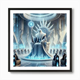 Elder Glacius Wisdom Art Print