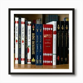 Collection Of Books Art Print