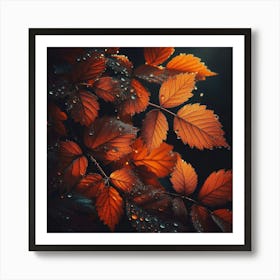 Autumn Leaves 3 Art Print