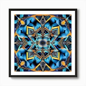 Abstract Mandala 19 Art Print