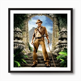 Indiana Jones 1 Art Print