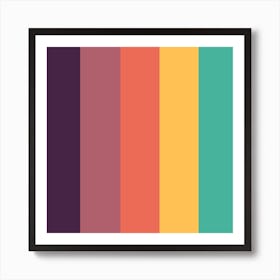 Minimal Palette Art Print