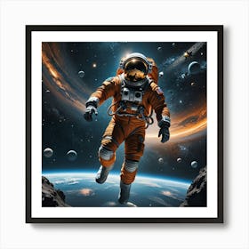 Weightless Wonder: A Glimpse of the Unknown Art Print