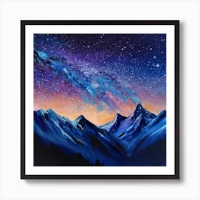 Milky Way Art Print