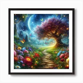 Fairy Garden 2 Art Print