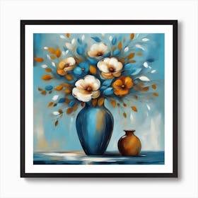 Flowers In A Vase 22 Art Print