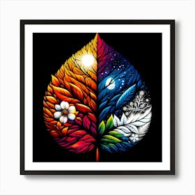 Leaf Of Life Art Print