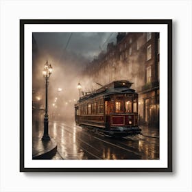 Rainy Day In Dublin Art Print