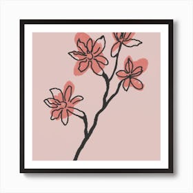 Cherry Blossoms Art Print