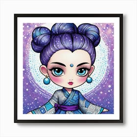 Chinese Girl 5 Art Print