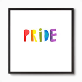 Gay Pride Art Print