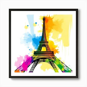 Paris Eiffel Tower 7 Art Print