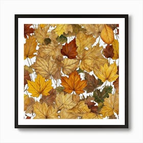 Autumn Leaves 1 Art Print