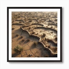 Dry Land 34 Art Print