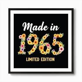 Made In 1965 Limited Edition Art Print