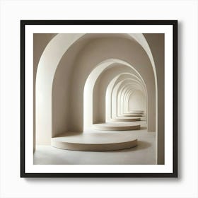 Arched Passageway 1 Art Print