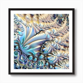 pearly abstract Art Print