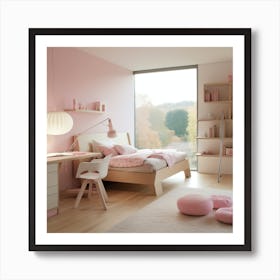 Girl'S Bedroom 5 Art Print